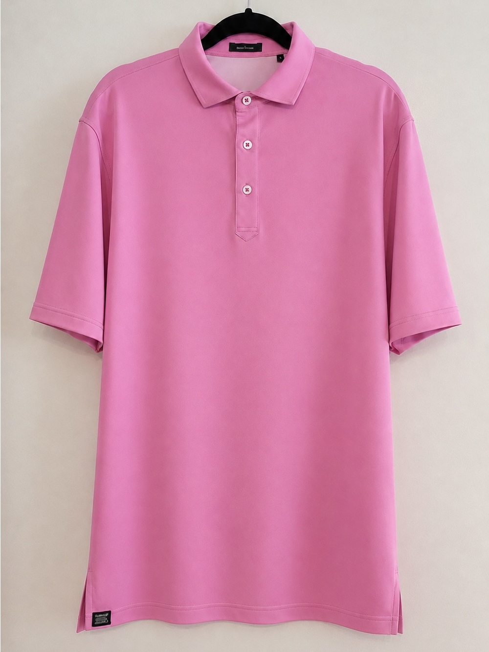 Turtleson Men's Pink Short-Sleeve Polo - Lightweight Casual